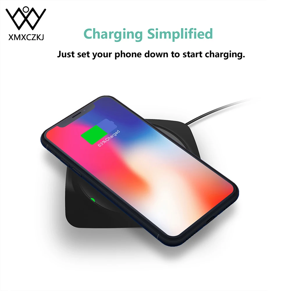 15 Вт Беспроводное зарядное устройство для iPhone 11 Pro Max X XS XR быстрое USB беспроводной