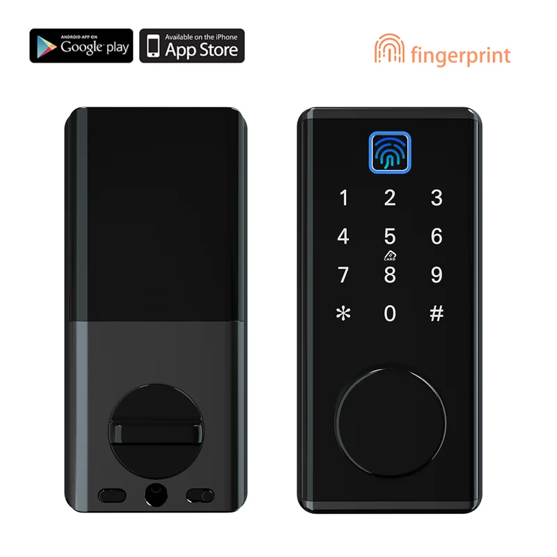 Замок для умного дома TTlock Bluetooth автоблокировка сканер отпечатков пальцев