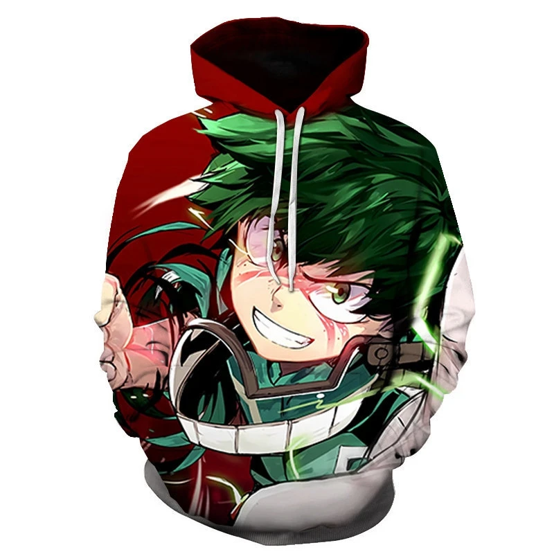 

Fashion My Hero 3D Printed Hoodies Sweatshirts Casual Hooded Hoodie School Uniforms