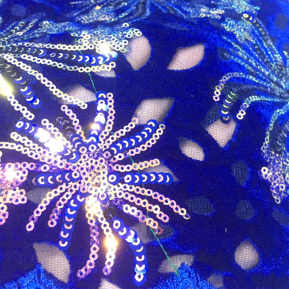 Африканская бархатная кружевная ткань 2019 высококачественное кружевное