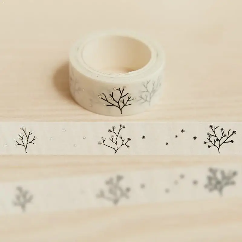 

Washi Tape Scrapbooking Decorative Adhesive Washi Tapes Stationery Tape Japanese Sticker Paper Y7T1