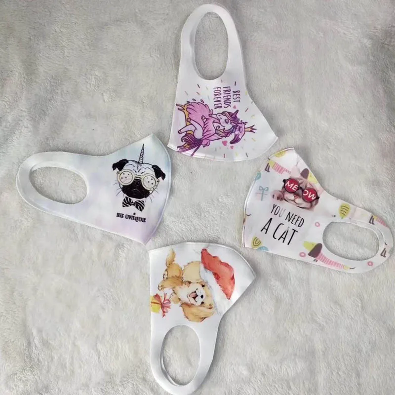 Бесплатная доставка 20 шт./лот новая стильная сублимационная моющаяся маска (не