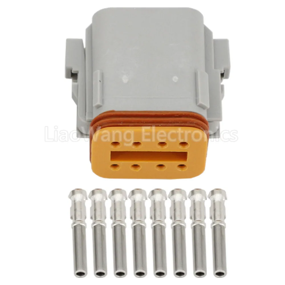 10 комплектов DJ3081Y-1.6-11/21 Deutsch разъемы 8 Pin DT04-8P/DT06-8S автомобильный водонепроницаемый провод электрический разъем 22-16AWG