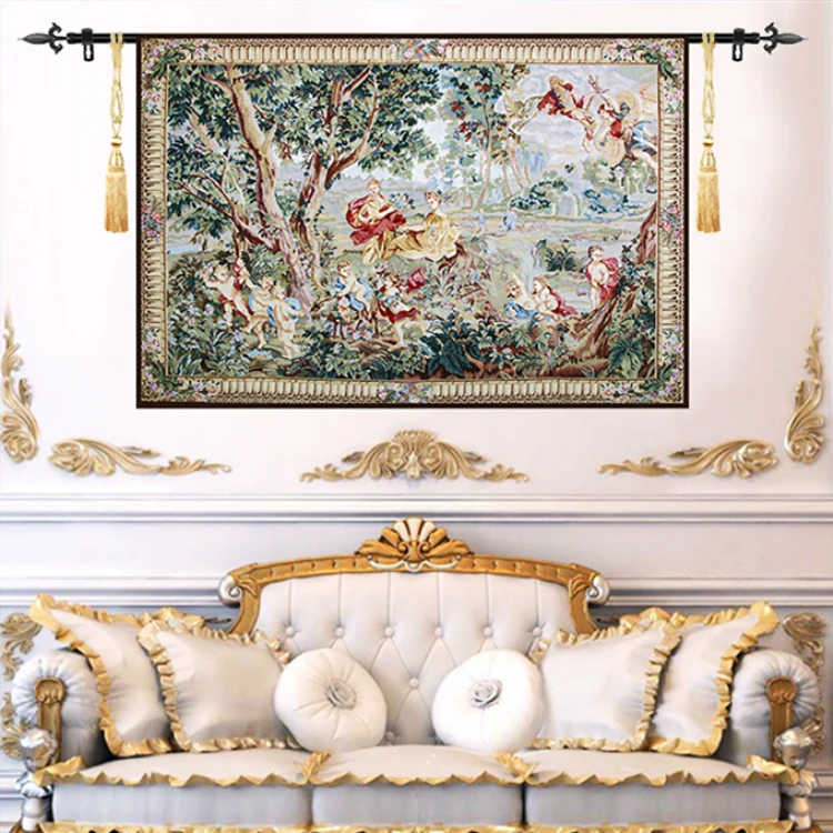 140*100 см классический европейский Императорский сад мягкая ткань художественный