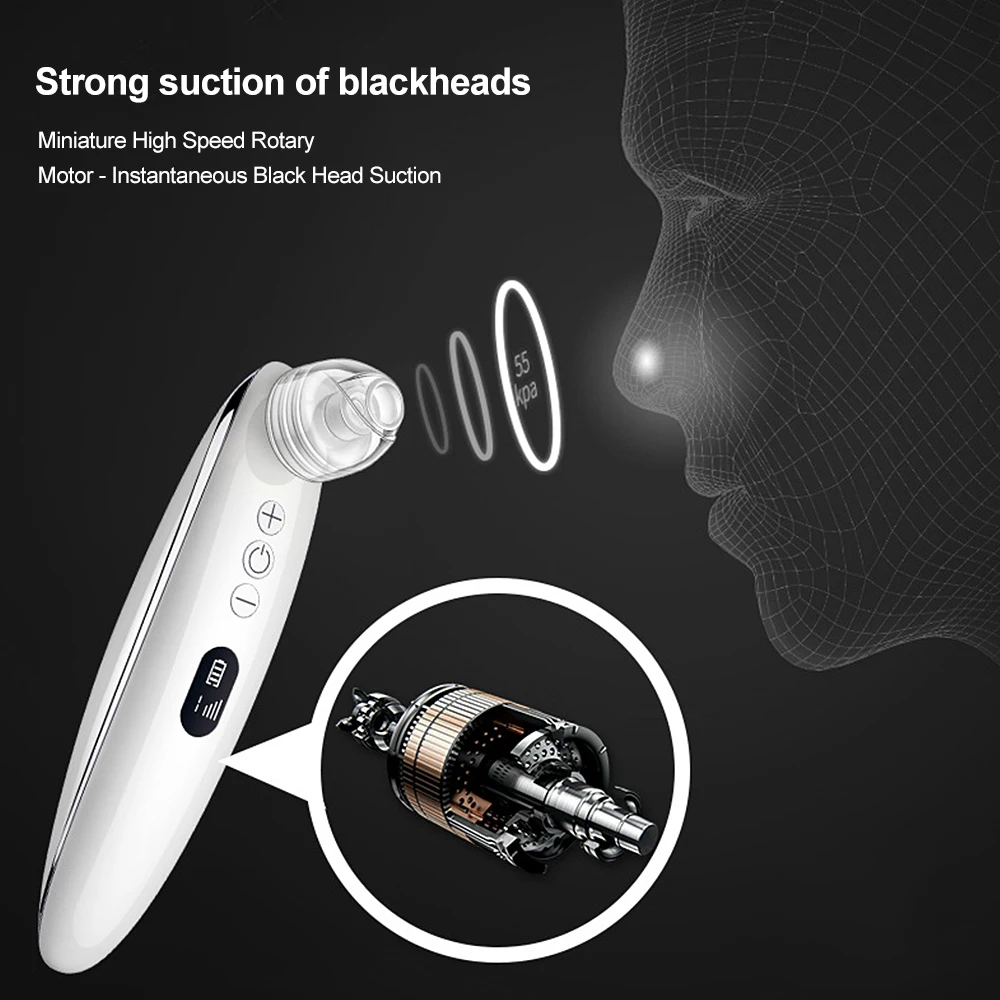 Pro вакуумный отсос для угрей пор пылесос электрическое очищение от акне
