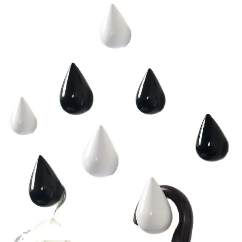 Современный крючок для украшения капель воды крючки пальто настенные кошельки