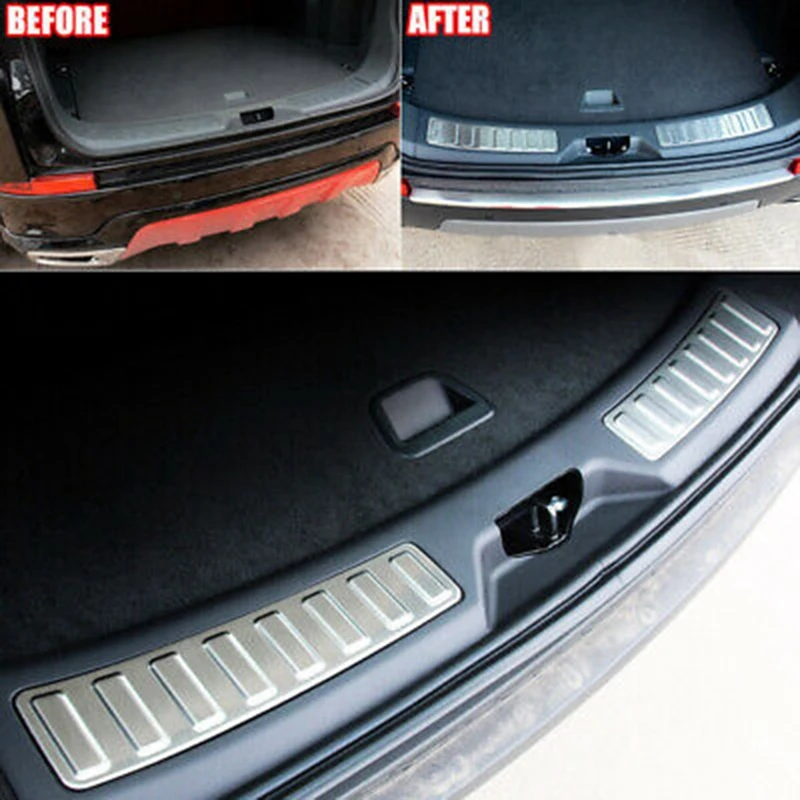 Внутренняя накладка на заднюю панель автомобиля сменная Накладка для Land Rover Discovery