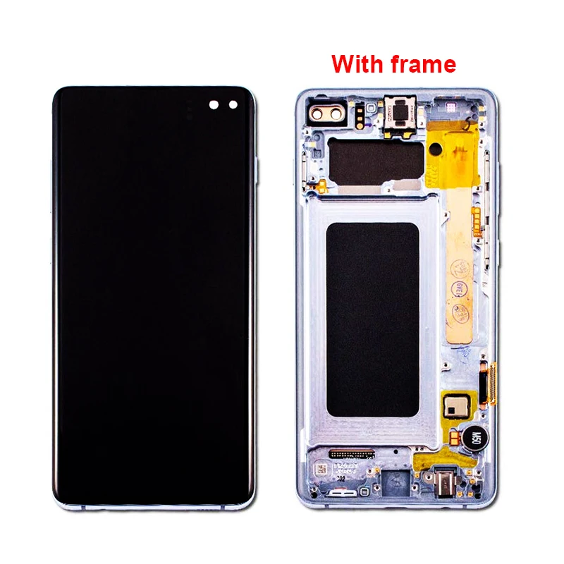 ЖК-дисплей AMOLED для Samsung Galaxy S10 Plus G975 G975F сенсорный экран в сборе + сменный |