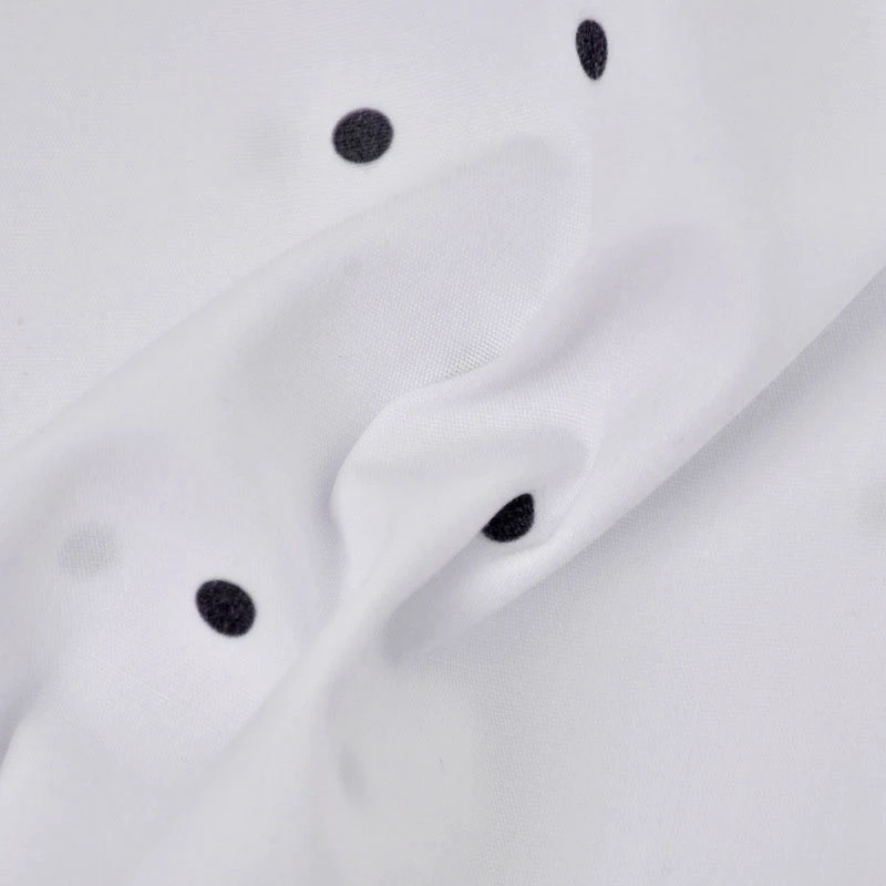 

New New Style Fashion Women Polka Dot Blouse Long-sleeved Shirt Casual Loose V Neck Blouse