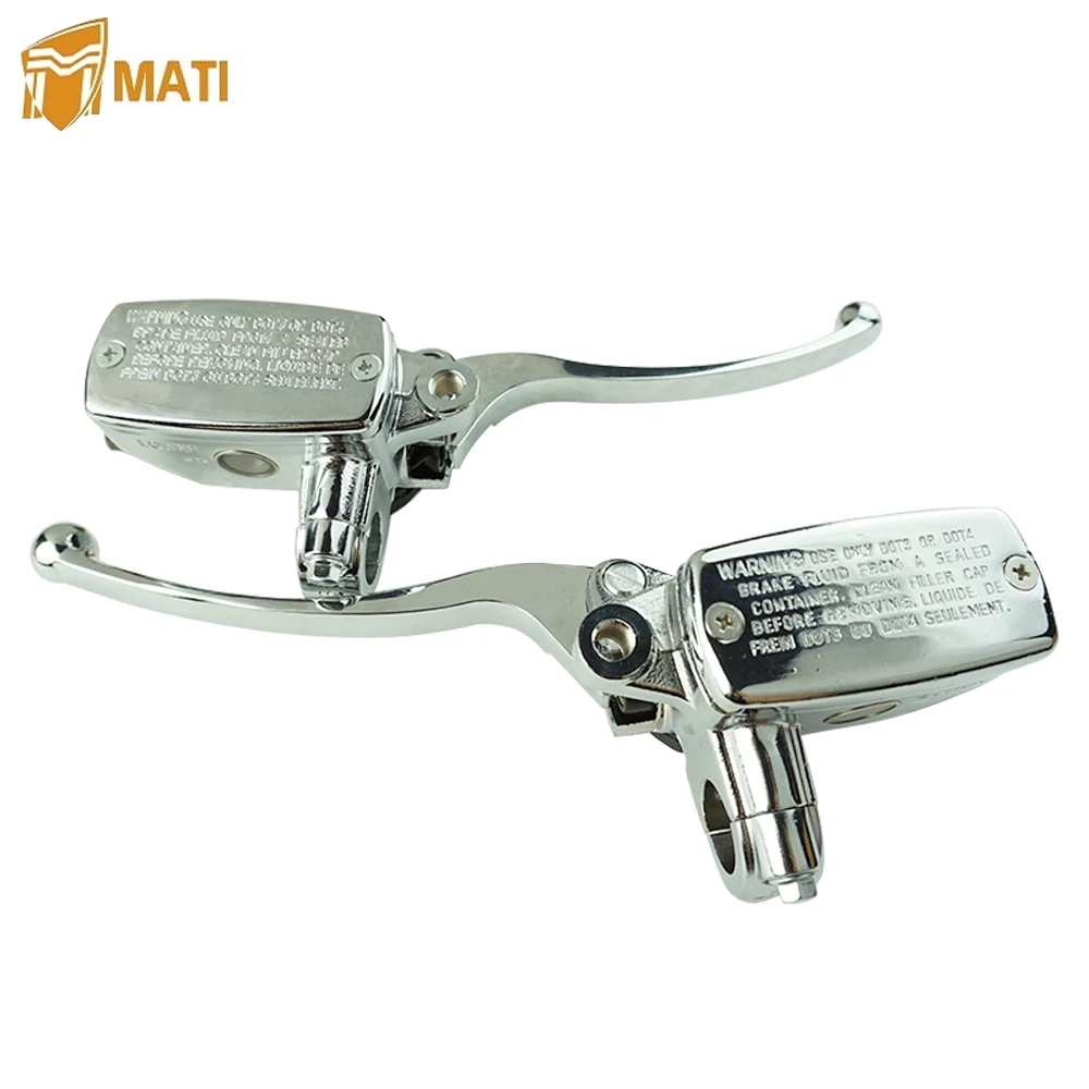 Универсальный хромированный поршень 14 мм для мотоцикла передняя Тормозная муфта