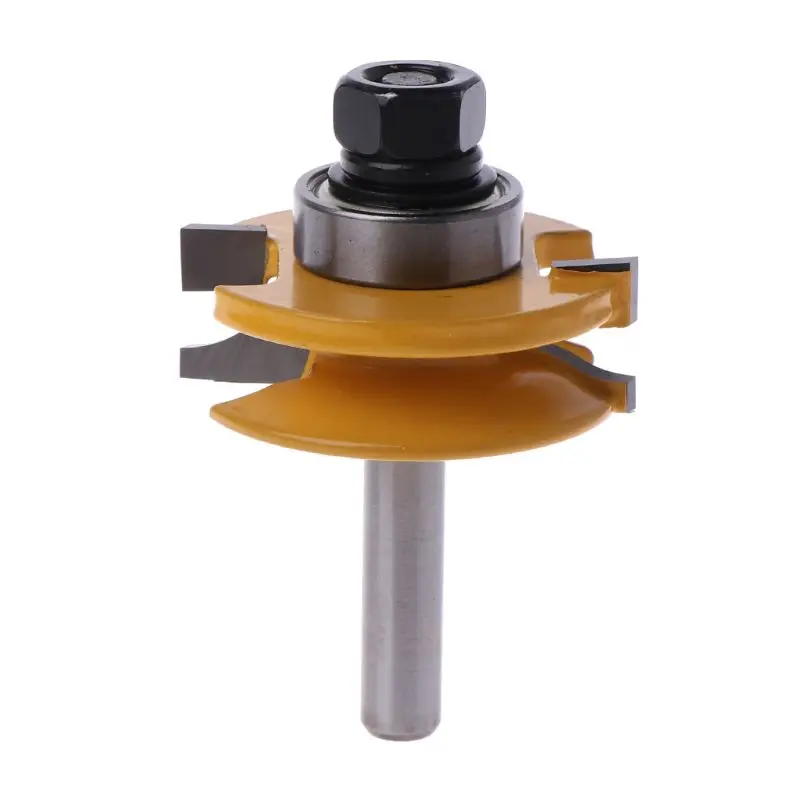 

3PCS 8MM Shank Raised Panel Cabinet Door Router Bit Set Woodworking Cutter for Wood Engraving Tools Kit W0YF