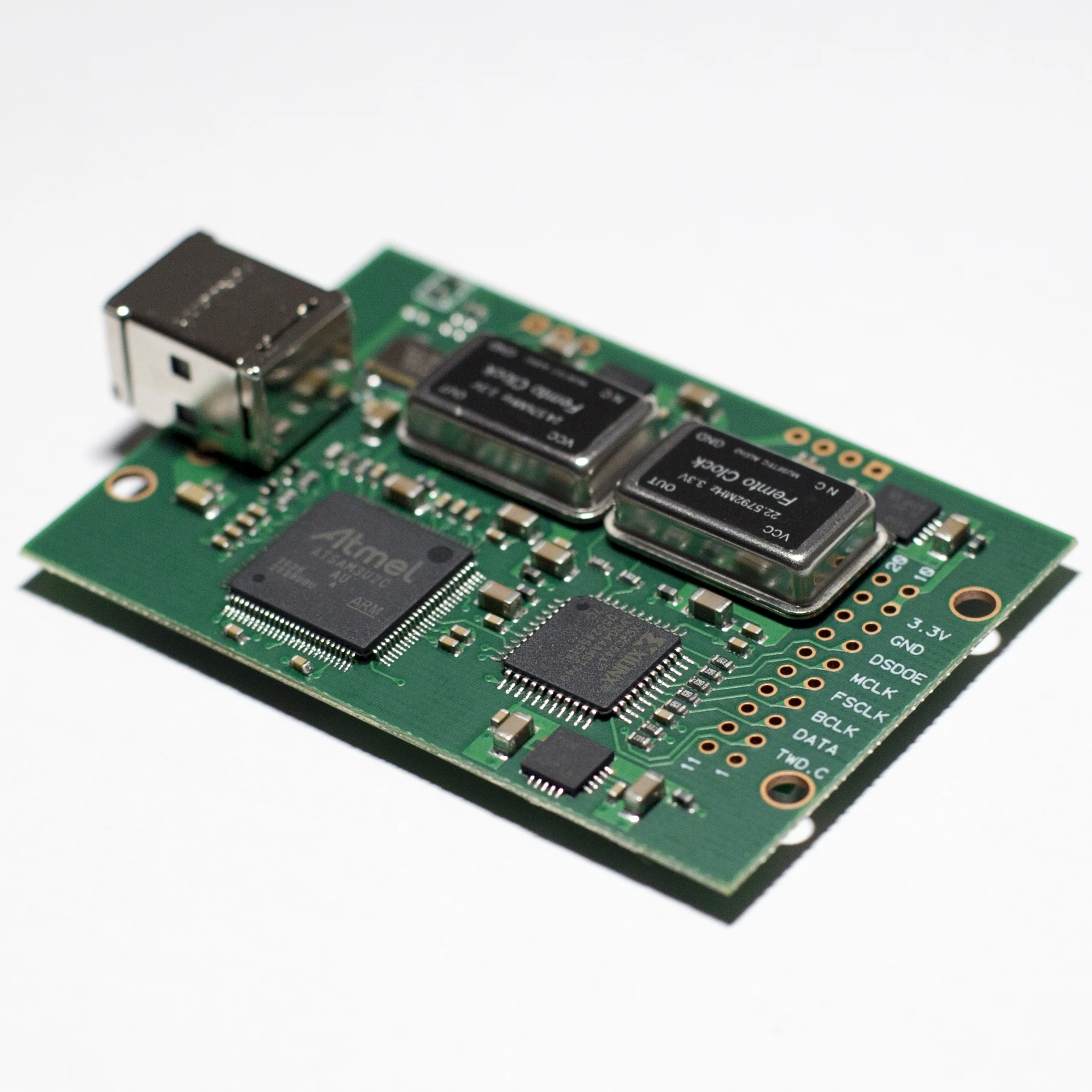 Италия Amanero Combo384 USB DSD512/PCM384 модуль высококачественная версия XMOS