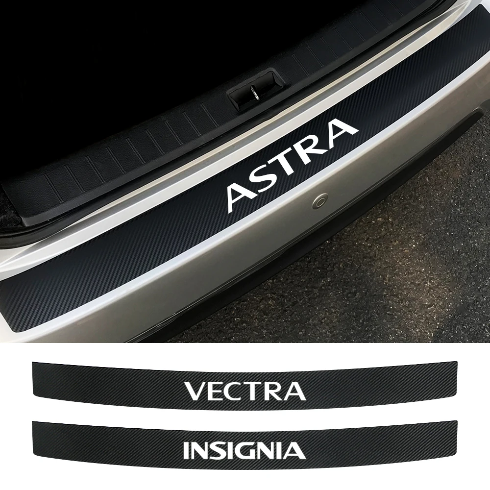

Car Rear Bumper DIY Stickers For Opel OPC Astra Corsa Mokka Vectra Adam Combo Crossland X Grandland Meriva Vivaro Tigra Zafira