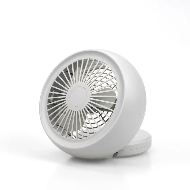 Складной портативный вентилятор с двумя пропеллерами 6 дюймов подходит для