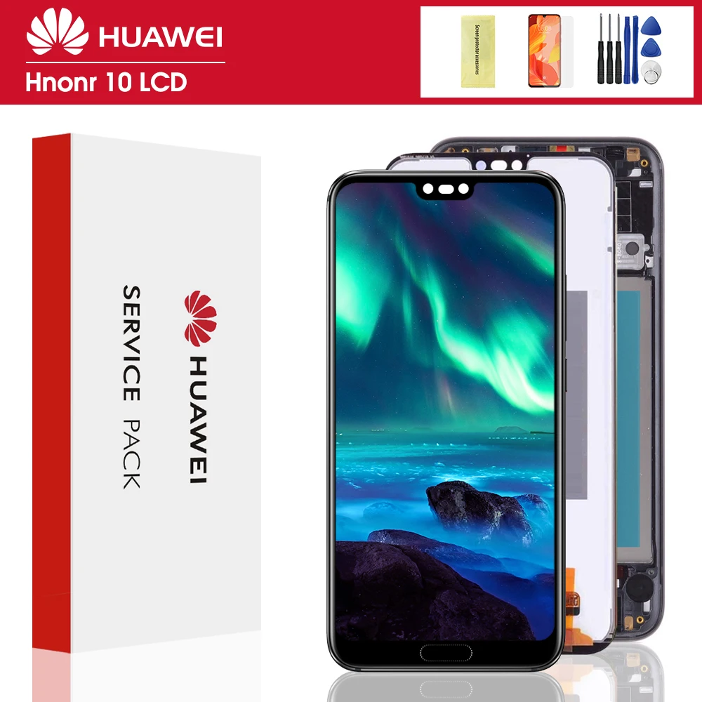 Оригинальный 5 84 ''для Huawei Honor 10 COL L29 ЖК дисплей сенсорный экран дигитайзер