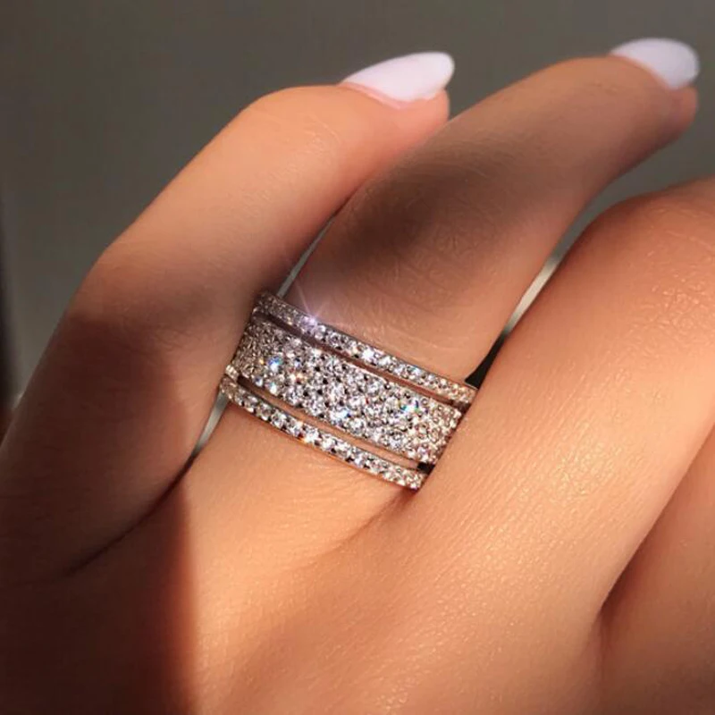 Женское и мужское широкое кольцо из титановой стали имитация колец свадебные