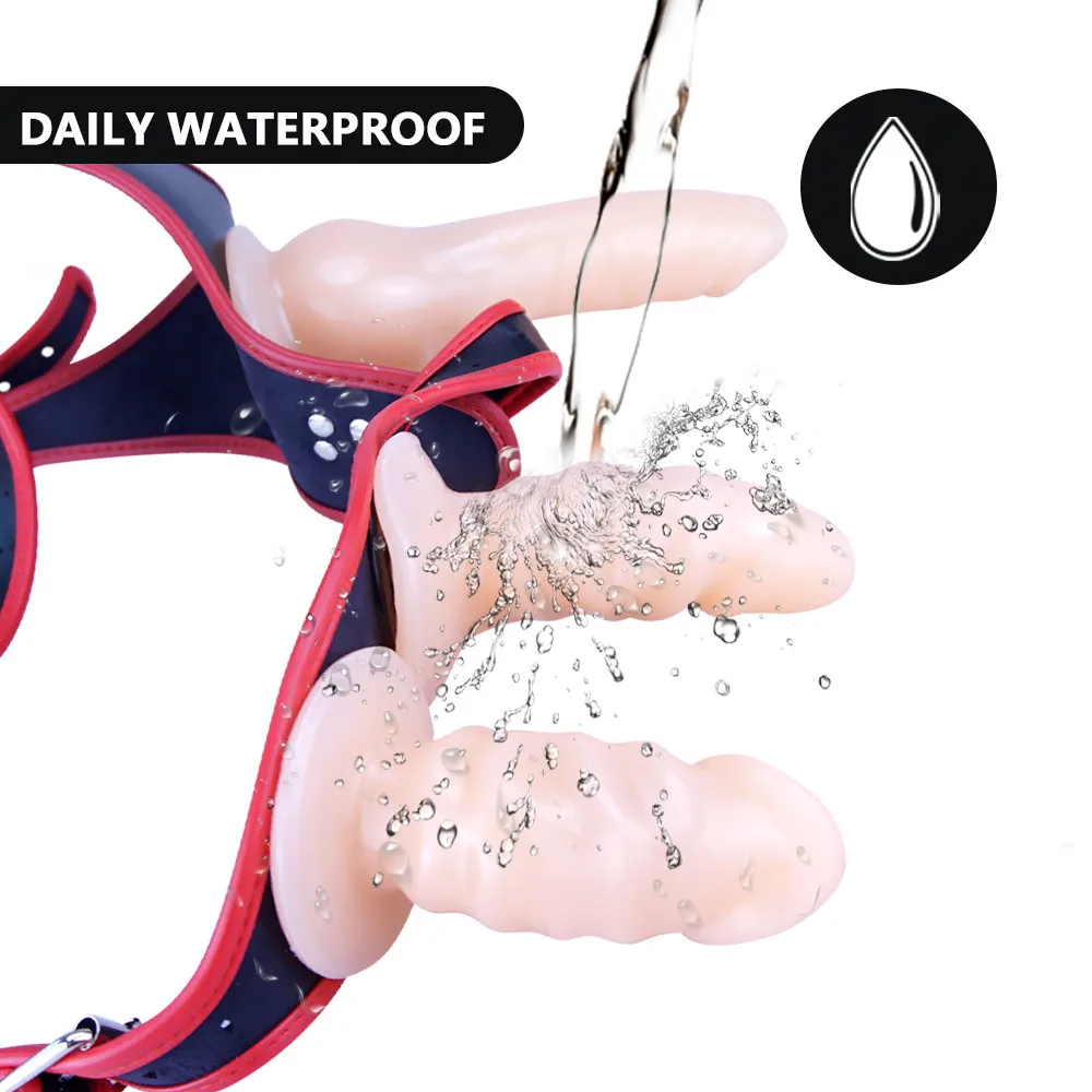 Регулируемый реалистичный страпон фаллоимитатор для лесбиянок ремешок на G