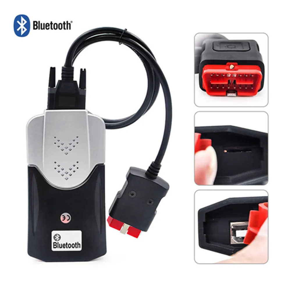 Автомобильный bluetooth-сканер vd tcs cdp pro 2017.r3 с генератором ключей для delphis ds150e obdii obd2 20