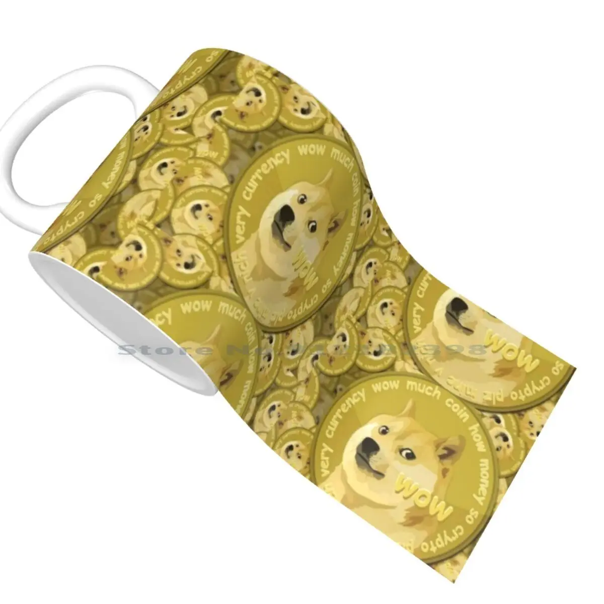 Керамические кружки Doge Coin Dogecoin кофейные чашки Кружка для молока и чая Догг