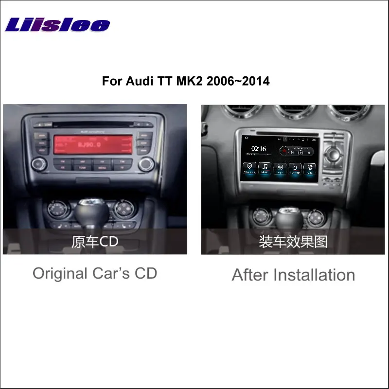 

Car Android Multimedia For Audi TT MK2 2006~2011 Stereo Radio Video Audio CD DVD Player GPS Map NAVI Navigation System