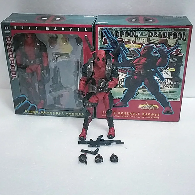 20 см EPIC Marvel Дэдпул супер Poseable конечная фигурка Коллекционная модель игрушки куклы подарок