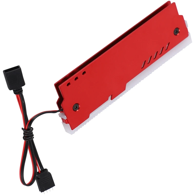 Rgb-настройка LED с пультом дистанционного управления теплоотвод ОЗУ алюминиевый