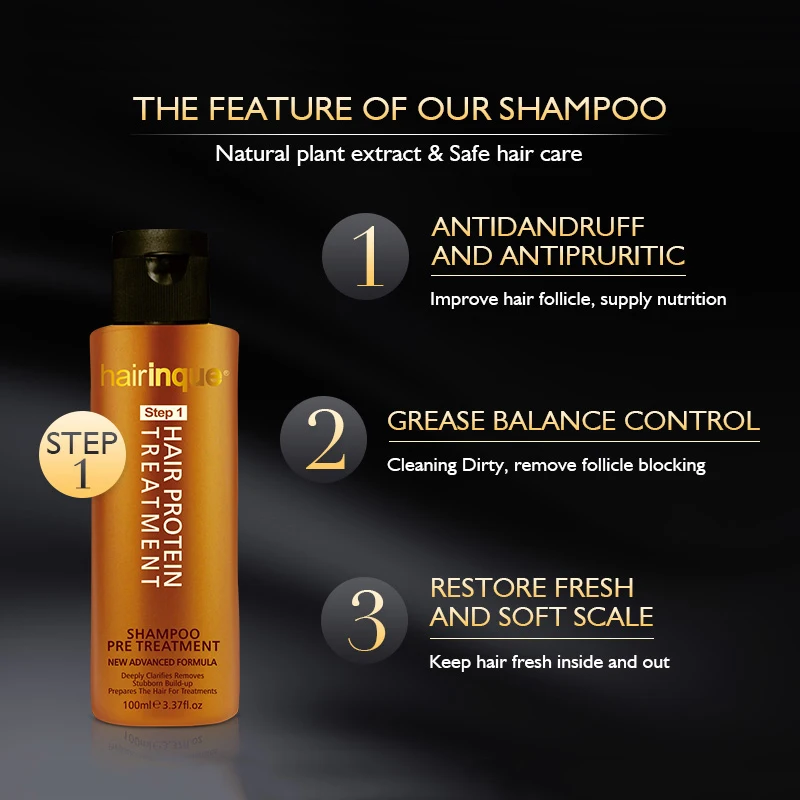 11 HAIRINQUE 5% Уход за волосами бразильский Кератиновый Набор для лечения волос