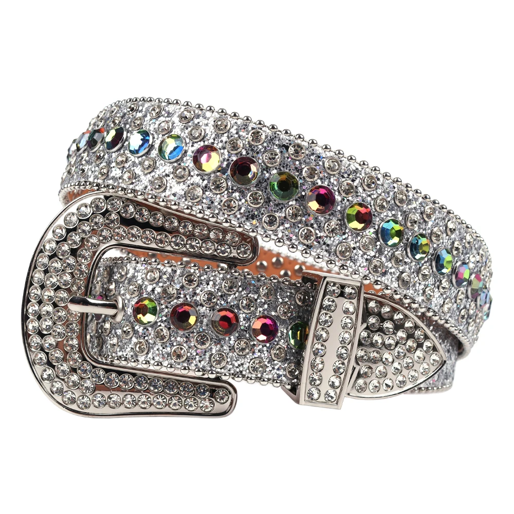 

Винтажный со стразами кожаный ремень в ковбойском стиле ковбойские Bling ремень с заклепками для Для мужчин Для женщин Для мужчин Cinto De Strass ...