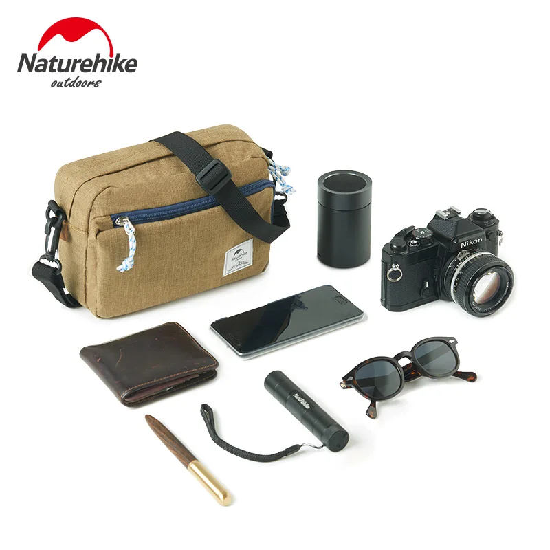 Naturehike наклонная сумка через плечо мессенджер многофункциональная открытая