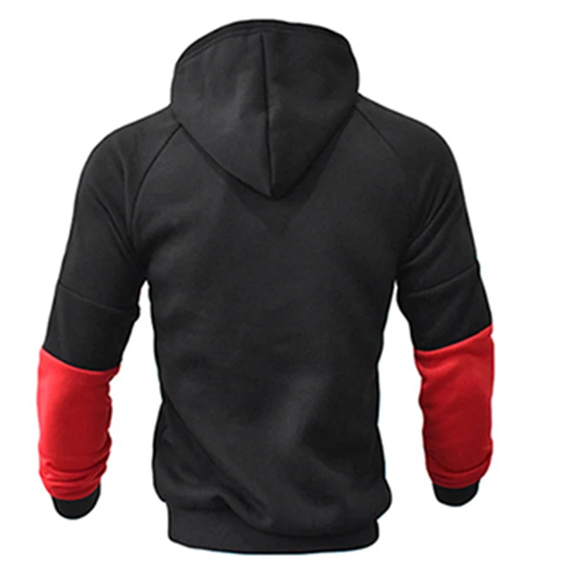 

2021Autumn And Winter New Men's Hoodie Set Hot Sale Fashion Patchwork Head 2-Piece Set Sports Leisure And Fitness Men's Clothing