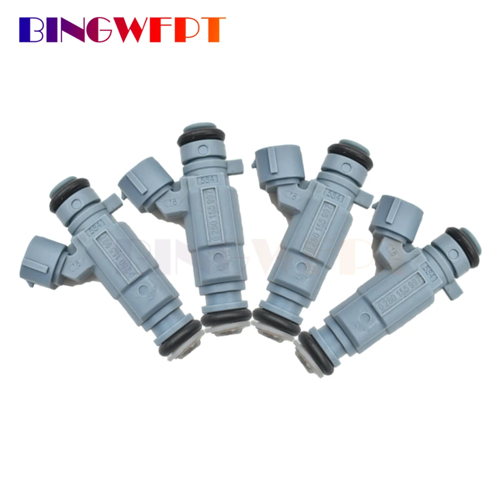 

4PCS High quality Fuel Injector OEM 0280155997 06A906031Ad For Volkswagen Audi Seat Skoda Factory price