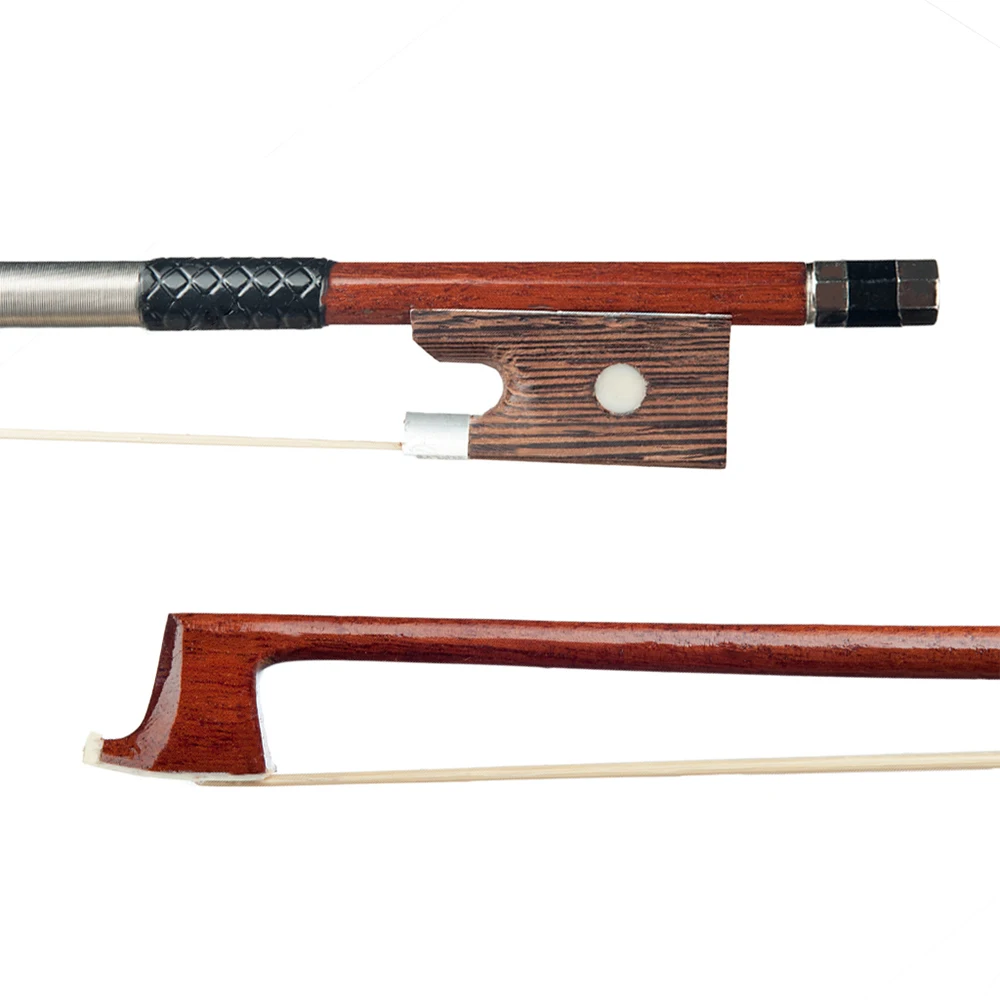 

3/4 Violin Fiddle Bow Solid Wood Round Stick for Beginner Violin Bow Violin Accessories