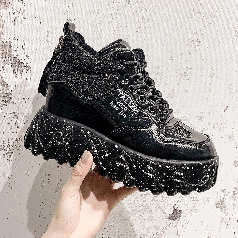 Женская обувь Кроссовки на плоской платформе спортивная для прогулок бега Zapatos De