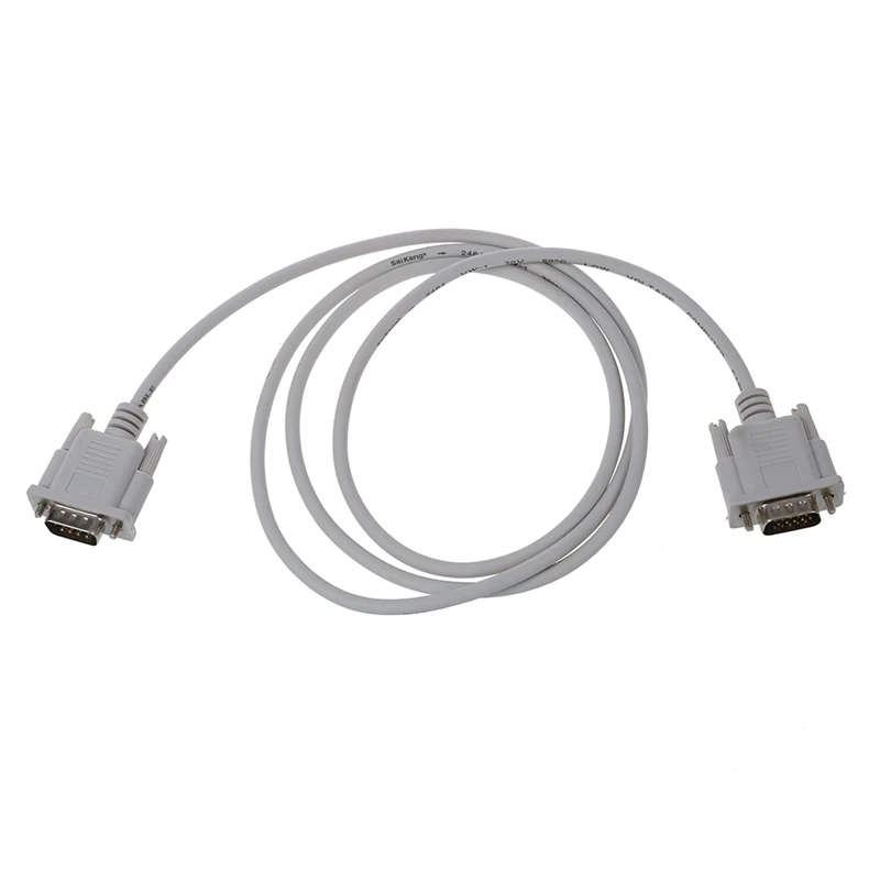 VGA DB15 Male к RS232 DB9 Pin Переходный кабель и серебристый алюминиевый радиатор-радиатор
