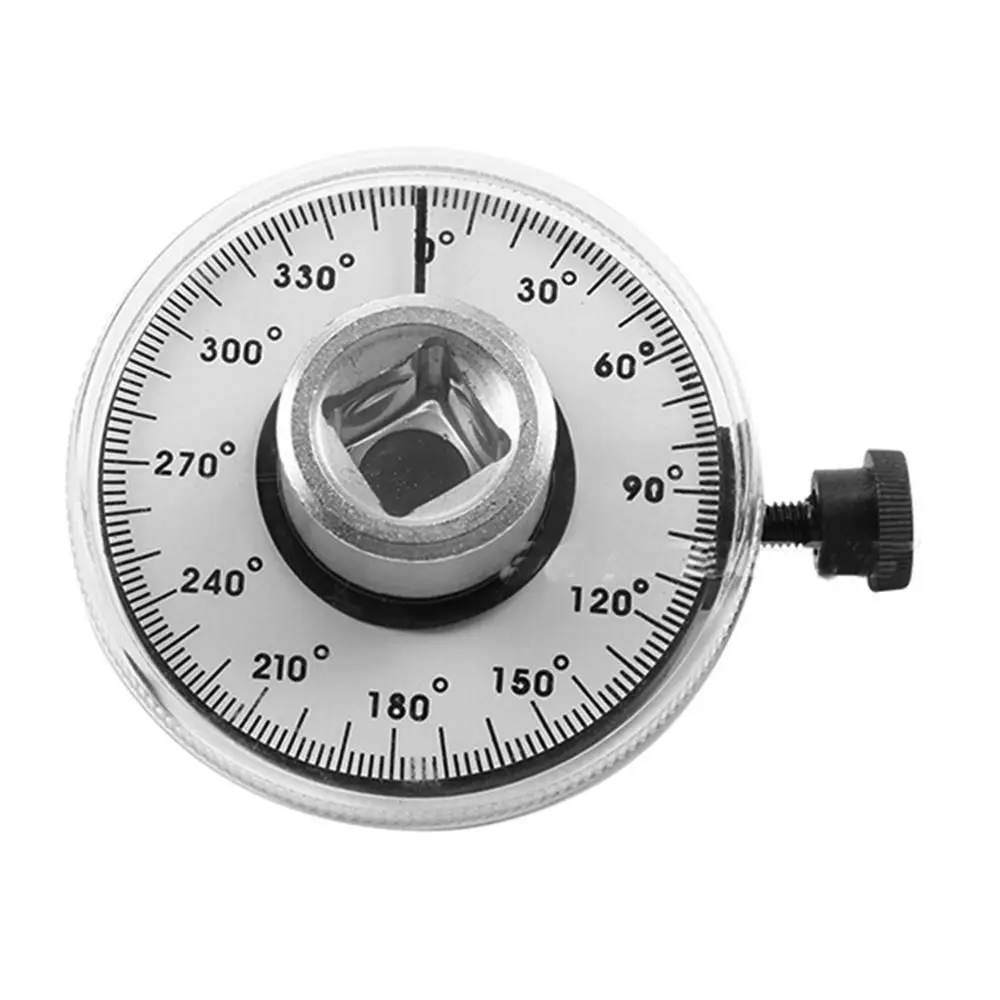 

360 Degree 1/2" Drive Torque Angle Gauge Meter Angle Rotation Measurer Tool Wrench DA
