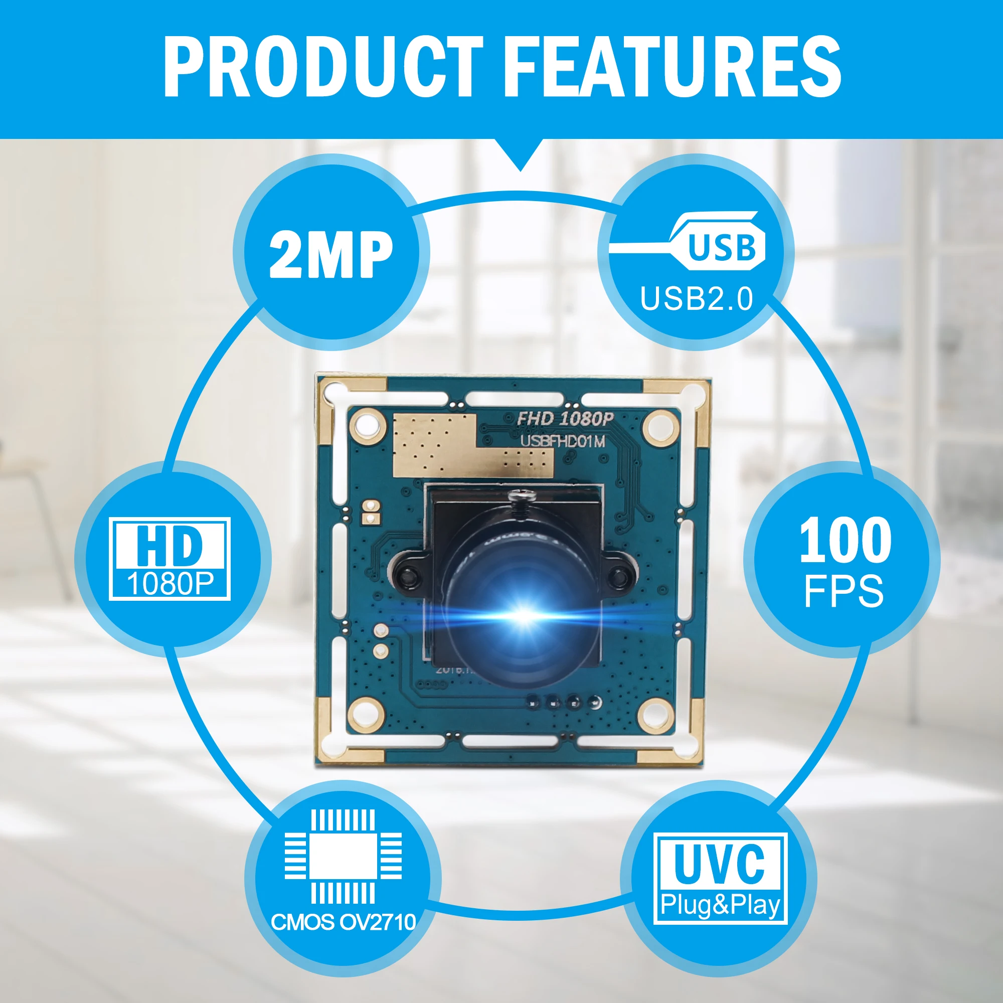 2 МП Full HD OV2710 OEM MJPEG 30fps/60fps Cmos Бесплатный драйвер 1080p usb плата модуль камеры с