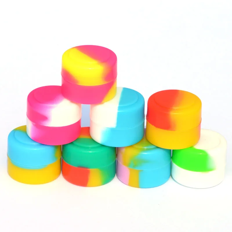 5 шт. силиконовые баночки для трава 2 мл|Многоразовые бутылки| |