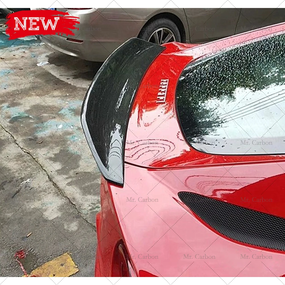 Стильный спойлер из углеродного волокна для FERRARI F12 BERLINETTA 13-15 MDC обрезанный