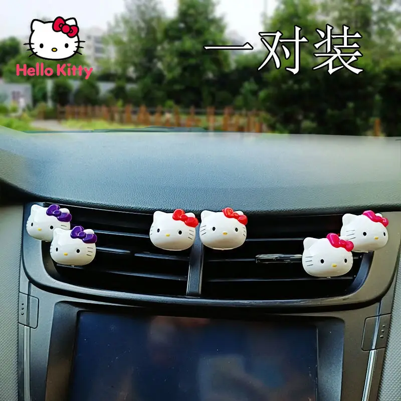 

Hello Kitty Car Air Outlet Decoration Aromatherapy Cute Fashion Jewelry Cartoon Creative Girl Gift