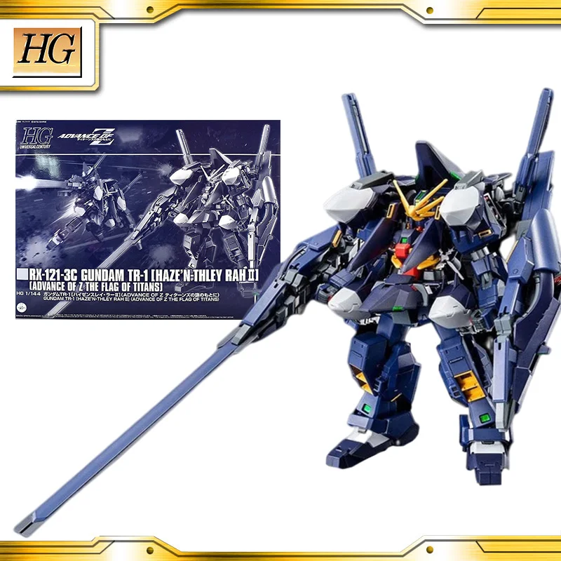 

In stock Original BANDAI Gundam HGUC HG 1/144 Gundam TR-1 ANIME ACTION Figures Assemble PVC Model Toy