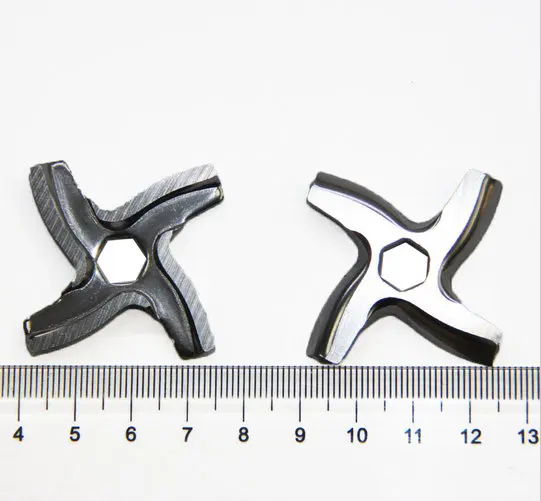 3 шт. высококачественная нержавеющая сталь 420 шестиугольная мясорубка лезвие geepas