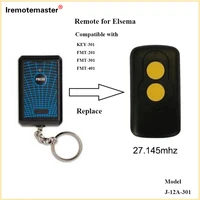 27 145mhz garage door remote control for elsema fmt201 fmt301 fmt401 gate door remote replacmenet transmitter