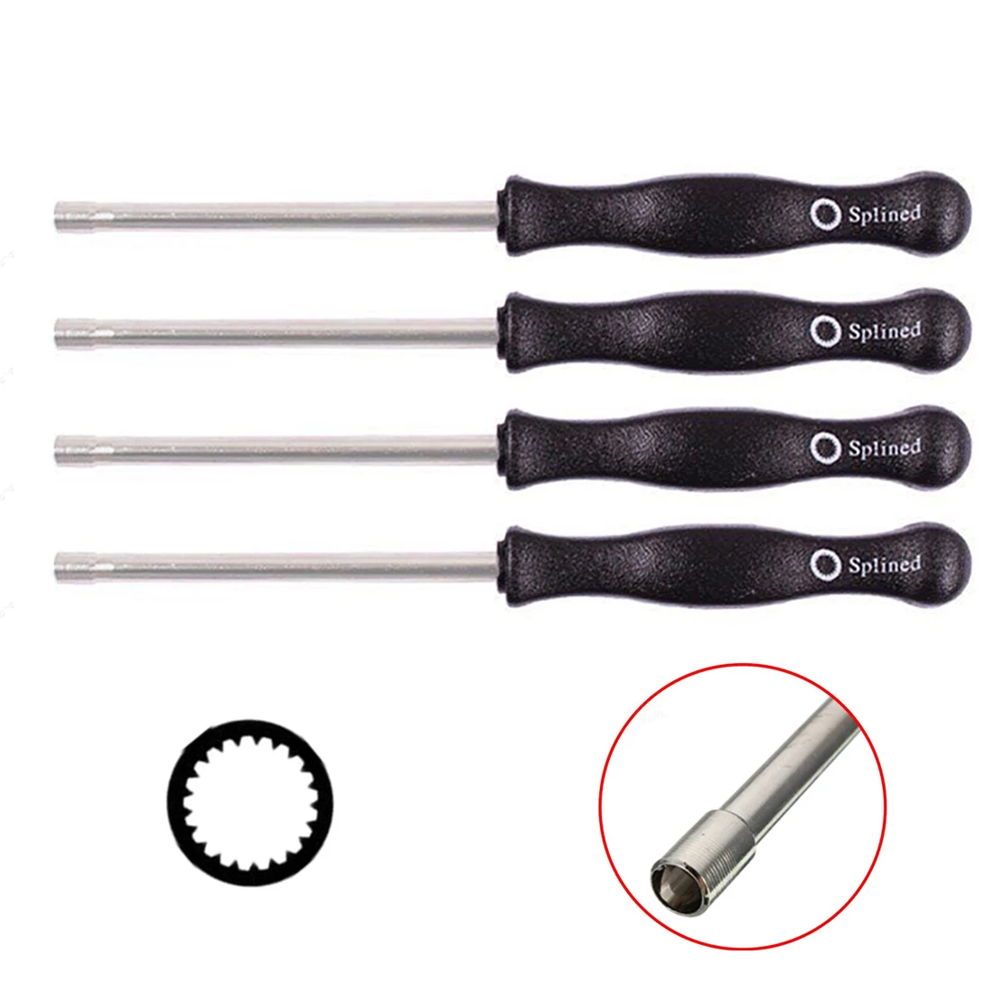 

Professional Screwdriver Carburetor Adjustment Tool Spline 21 Double D Hexagon Hex Socket Kit Set for most 2 Cycle Carburetor