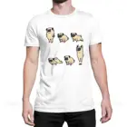 Футболка мужская с коротким рукавом, забавная тенниска для тренировок в мышцах, из чистого хлопка, для Мопсов и бурперов, одежда для взрослых