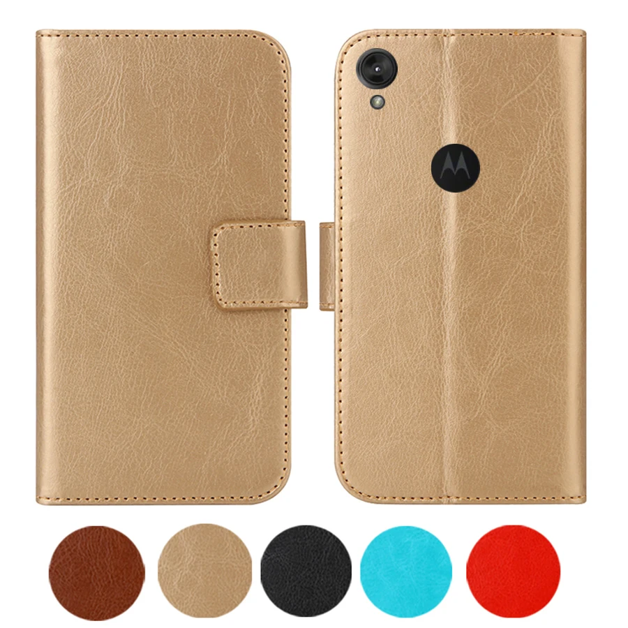 

Leather Case For Motorola Moto E6 5.5" Flip Cover Wallet Coque Moto E6 2019 Phone Cases Fundas Etui Bags Retro Magnetic Fashion