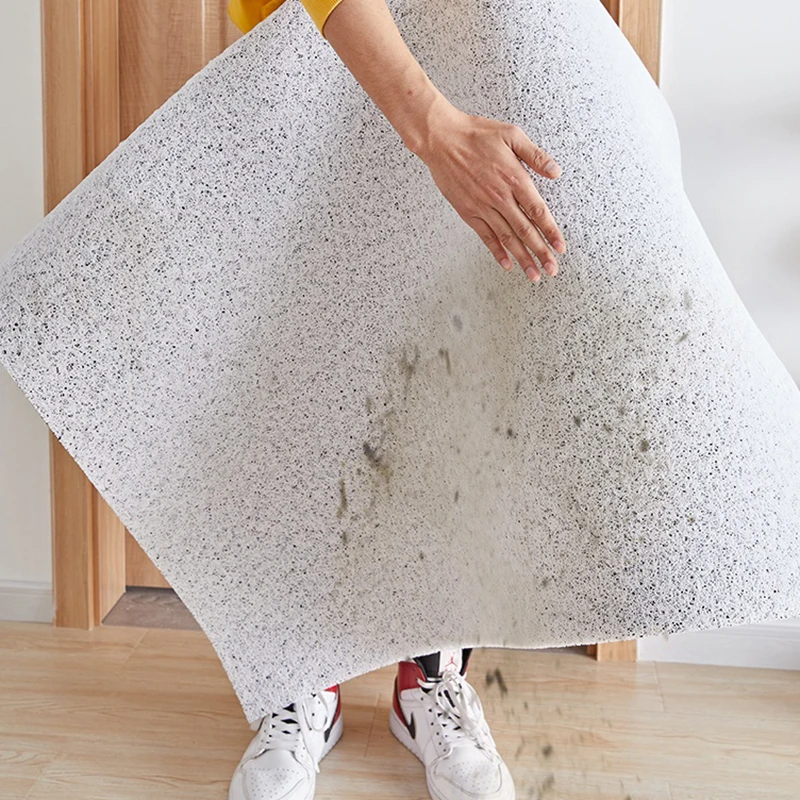 Durable Door Mat Carpet Diamond Plaid Hexagon Pattern Large Floor Mats Anti-slip Easy Clean Washable Entryway | Дом и сад