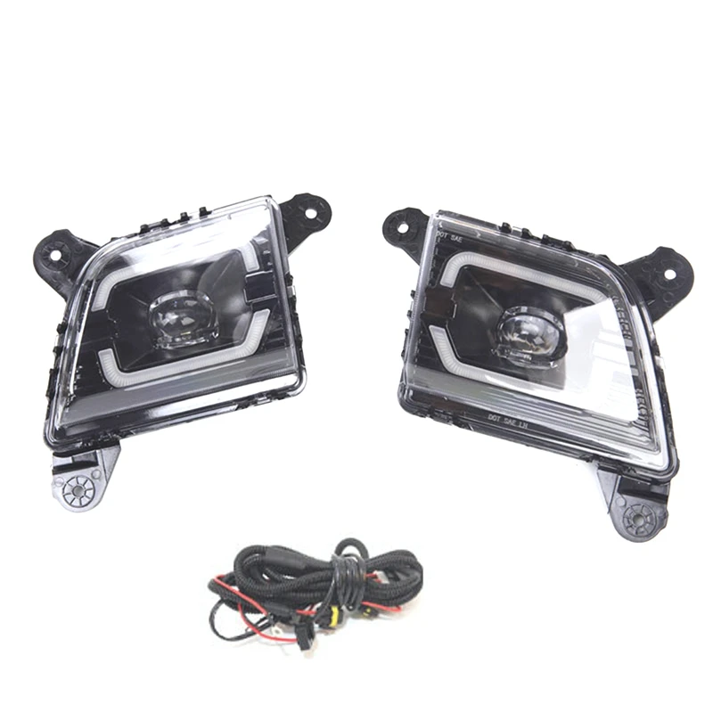 

Car led bumper running lights, daytime running lights, fog lights for Chevrolet Silverado 2019 2020