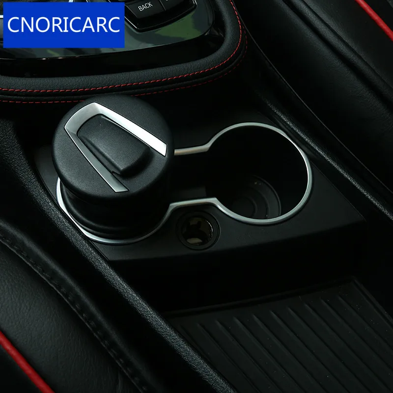 CNORICARC хромированный ABS центральный пульт декоративная рамка для чашки воды