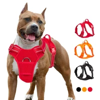 truelove pet dog harness breathable mesh padded outdoor sport no pull vest adjustable harness for medium large dog accessories