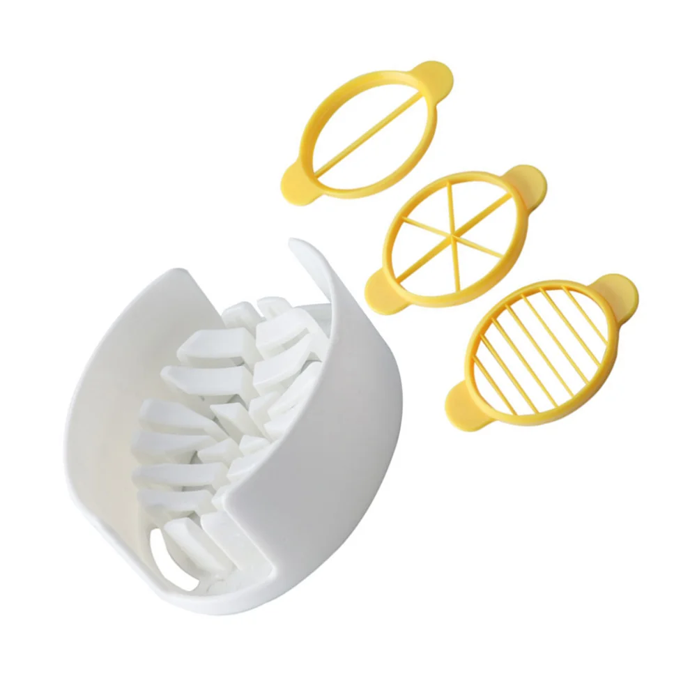 

3pcs Plastic Egg Cutter Kitchen Egg Splitter Household Egg Slicer Egg Dividers